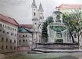 Brunnen an der Universit�t